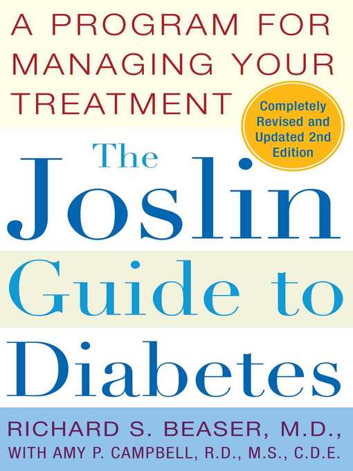 Cover image for The Joslin Guide to Diabetes